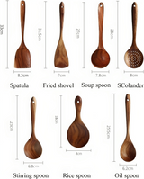 Teak Wooden Utensil Set