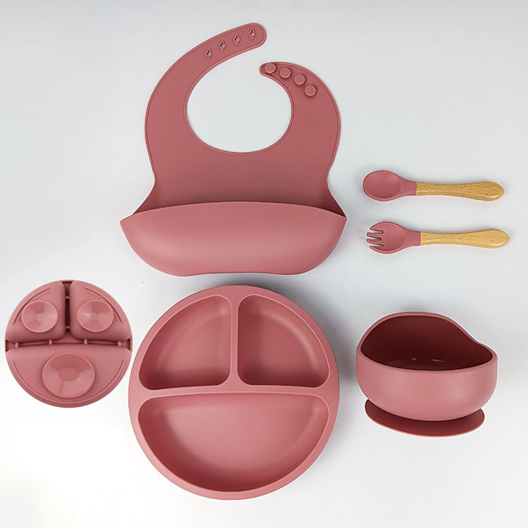 Silicon Baby Feeding Set